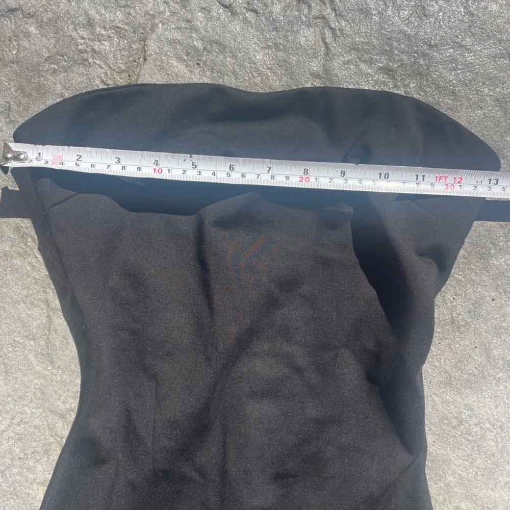 Superdown Strapless Bodycon Midi Dress Black XS - Picture 4 of 6